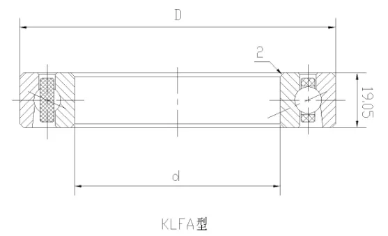 KLFA角接触球薄壁轴承